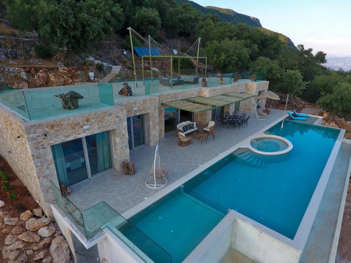 Summerwine Luxury Villa Sea View Private Pool Spartylas Dış mekan fotoğraf