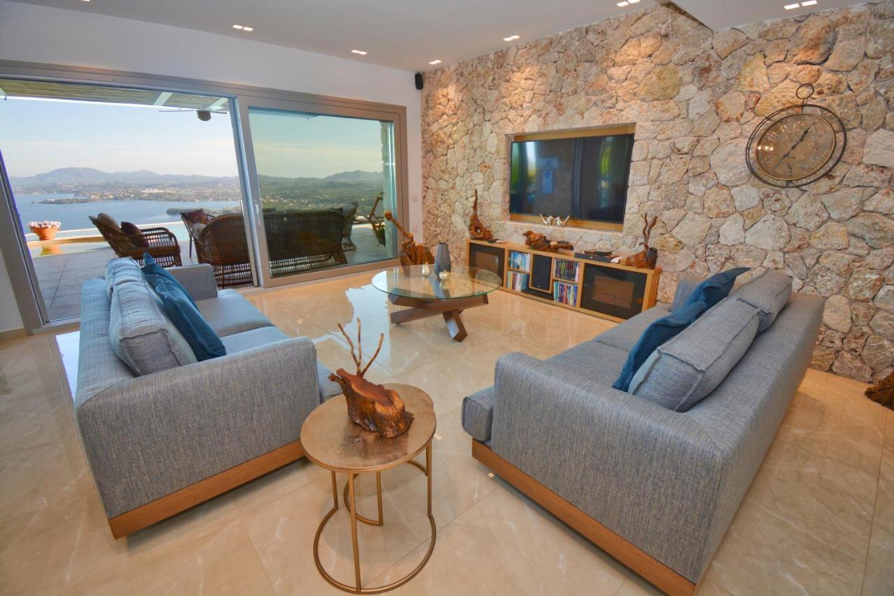 Summerwine Luxury Villa Sea View Private Pool Spartylas Dış mekan fotoğraf