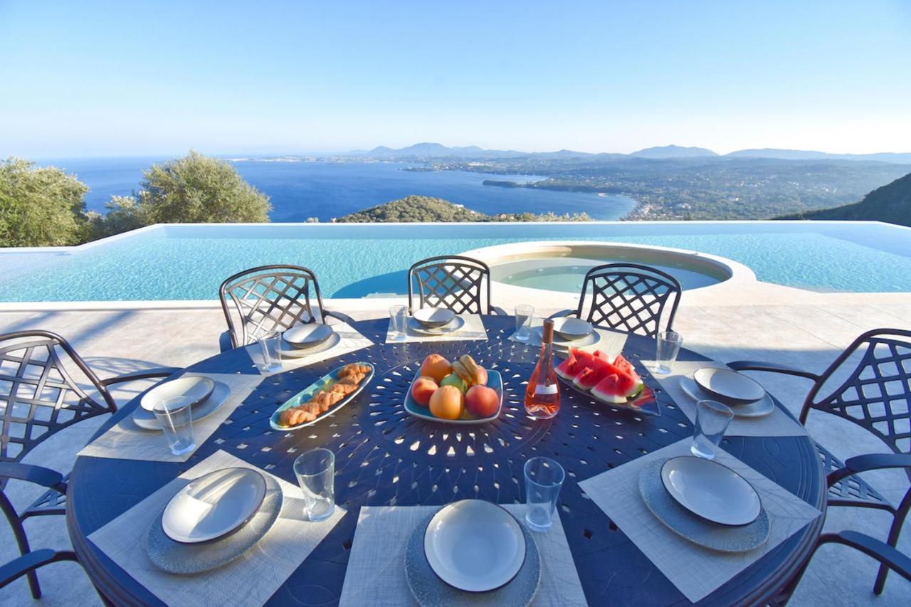 Summerwine Luxury Villa Sea View Private Pool Spartylas Dış mekan fotoğraf