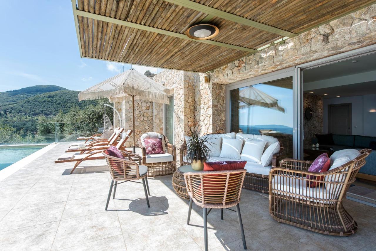 Summerwine Luxury Villa Sea View Private Pool Spartylas Dış mekan fotoğraf