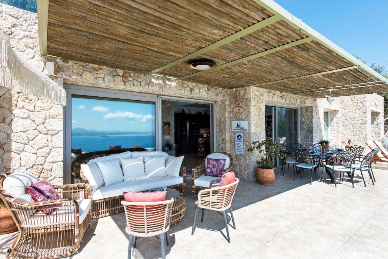 Summerwine Luxury Villa Sea View Private Pool Spartylas Dış mekan fotoğraf