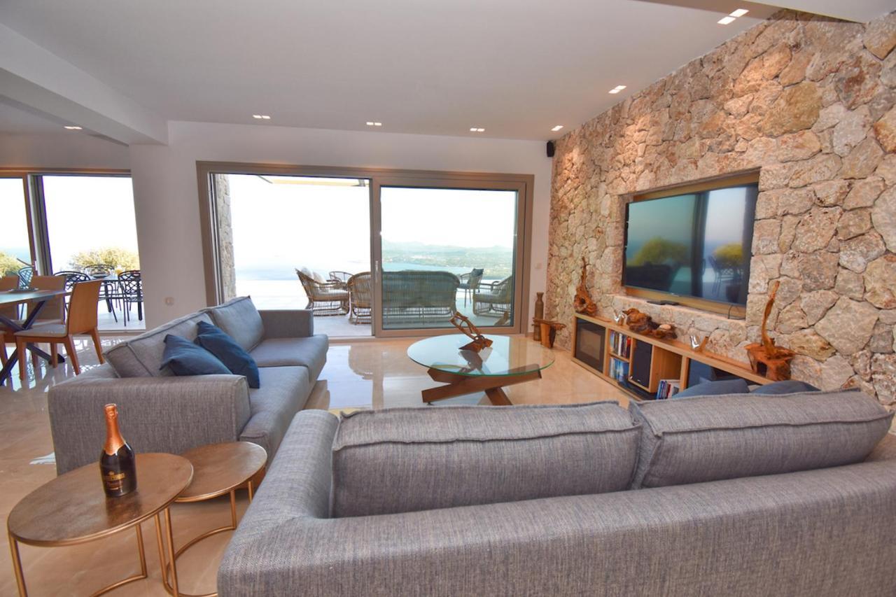 Summerwine Luxury Villa Sea View Private Pool Spartylas Dış mekan fotoğraf