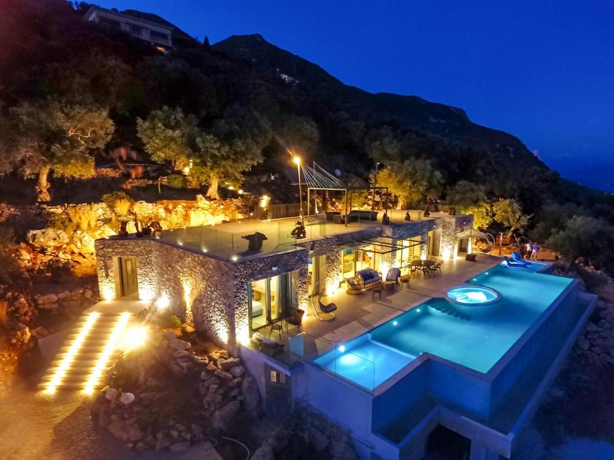 Summerwine Luxury Villa Sea View Private Pool Spartylas Dış mekan fotoğraf